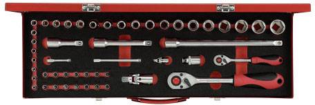 Gedore RED R46004049 set nasadnih ključeva, 49 delova