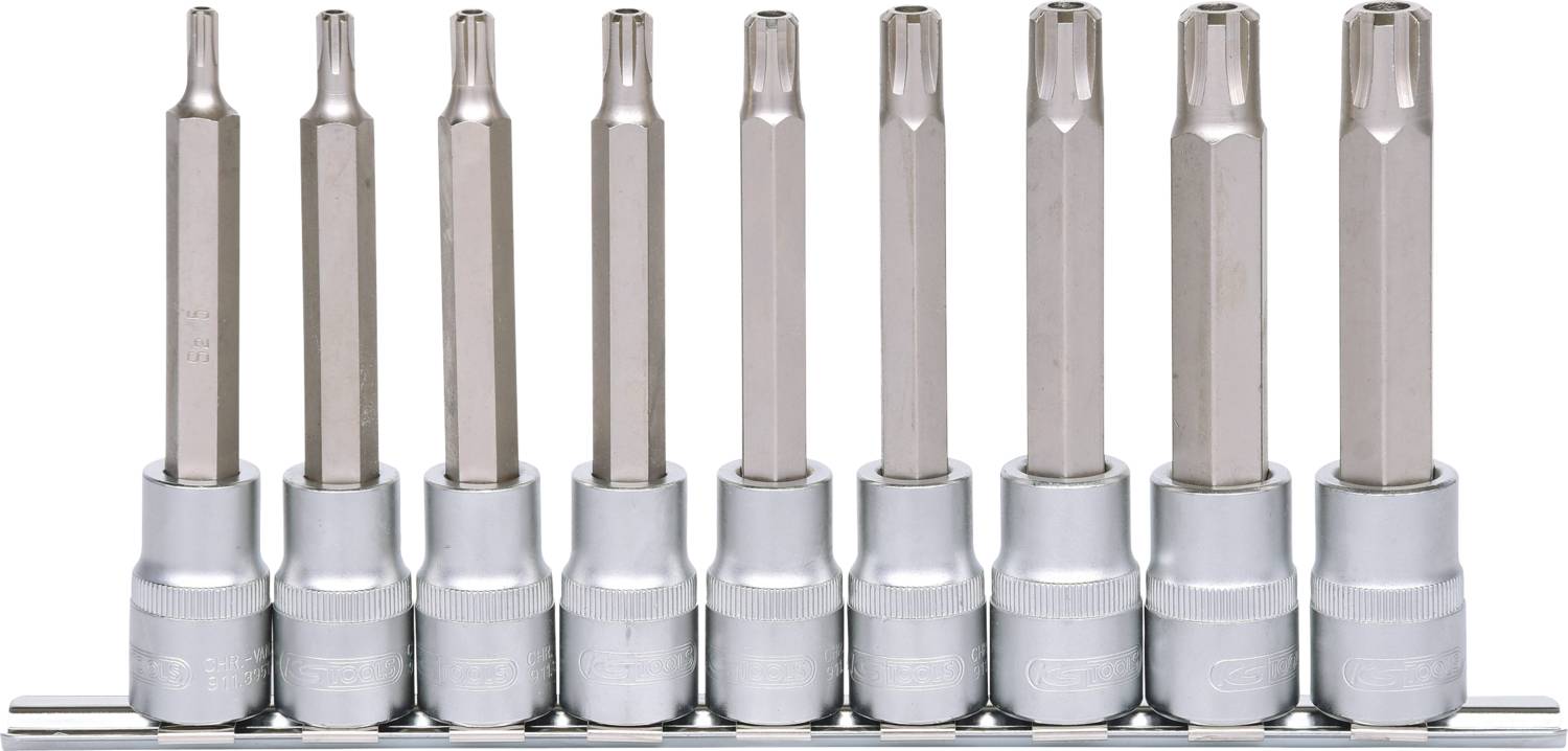 KS Tools 911.1630 set nasadnih ključeva, 9 delova