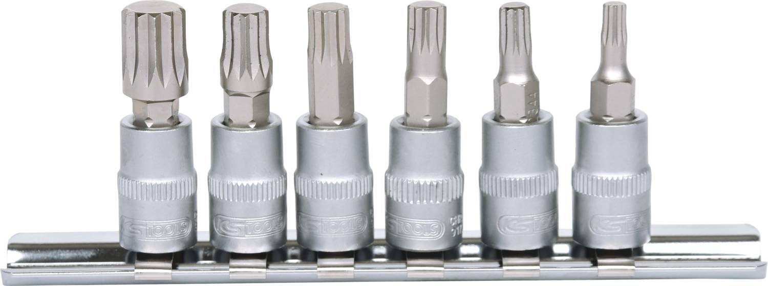 KS Tools XZN M4-M10 set nasadnih ključeva, 6 delova