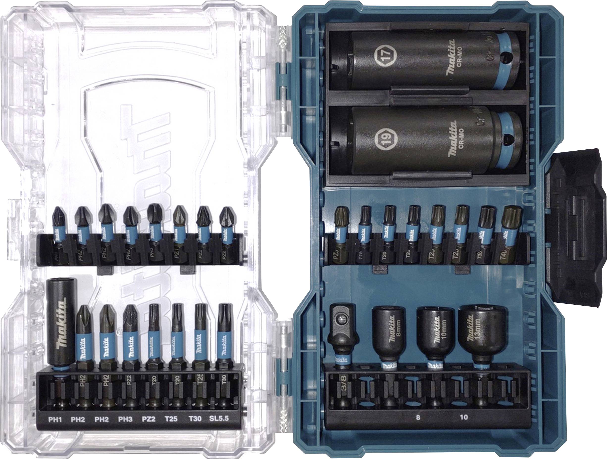 Makita E-22903 set udarnih nasadnih ključeva, 30 delova