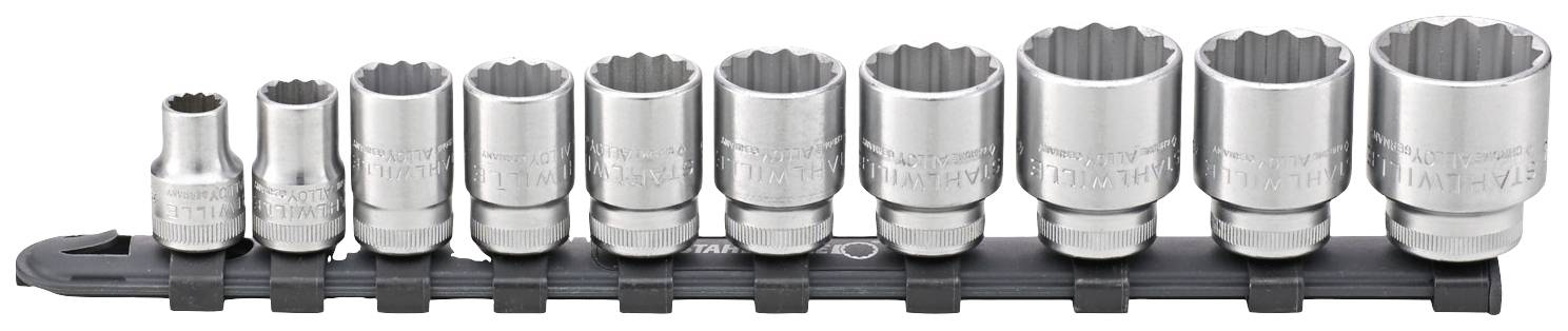 Stahlwille 12917/10-45 set nasadnih ključeva, 3/8″, 10 delova