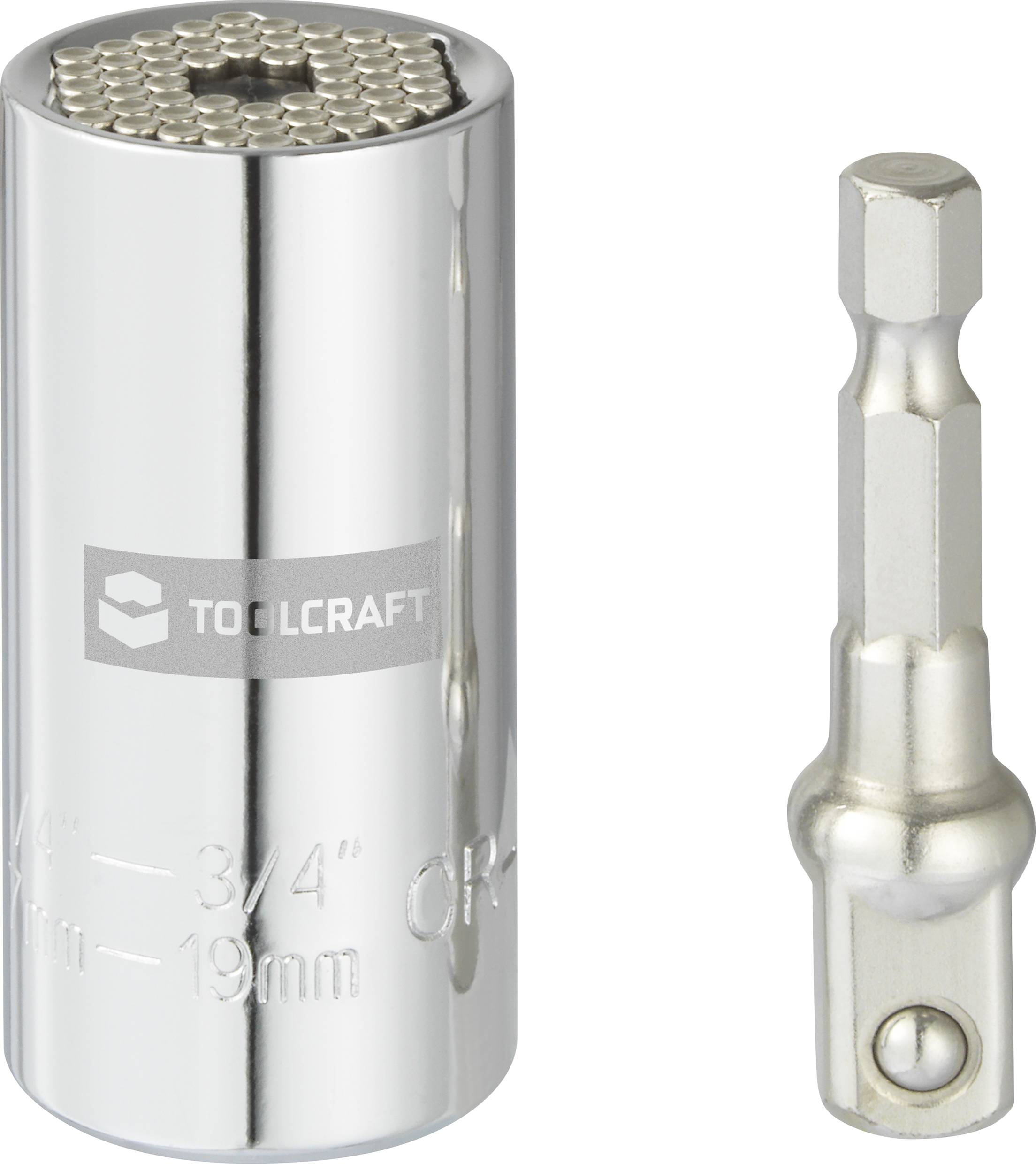 TOOLCRAFT TO-7273935 umeci za odvijač, 1/4″ (6,3 mm), 1/4"