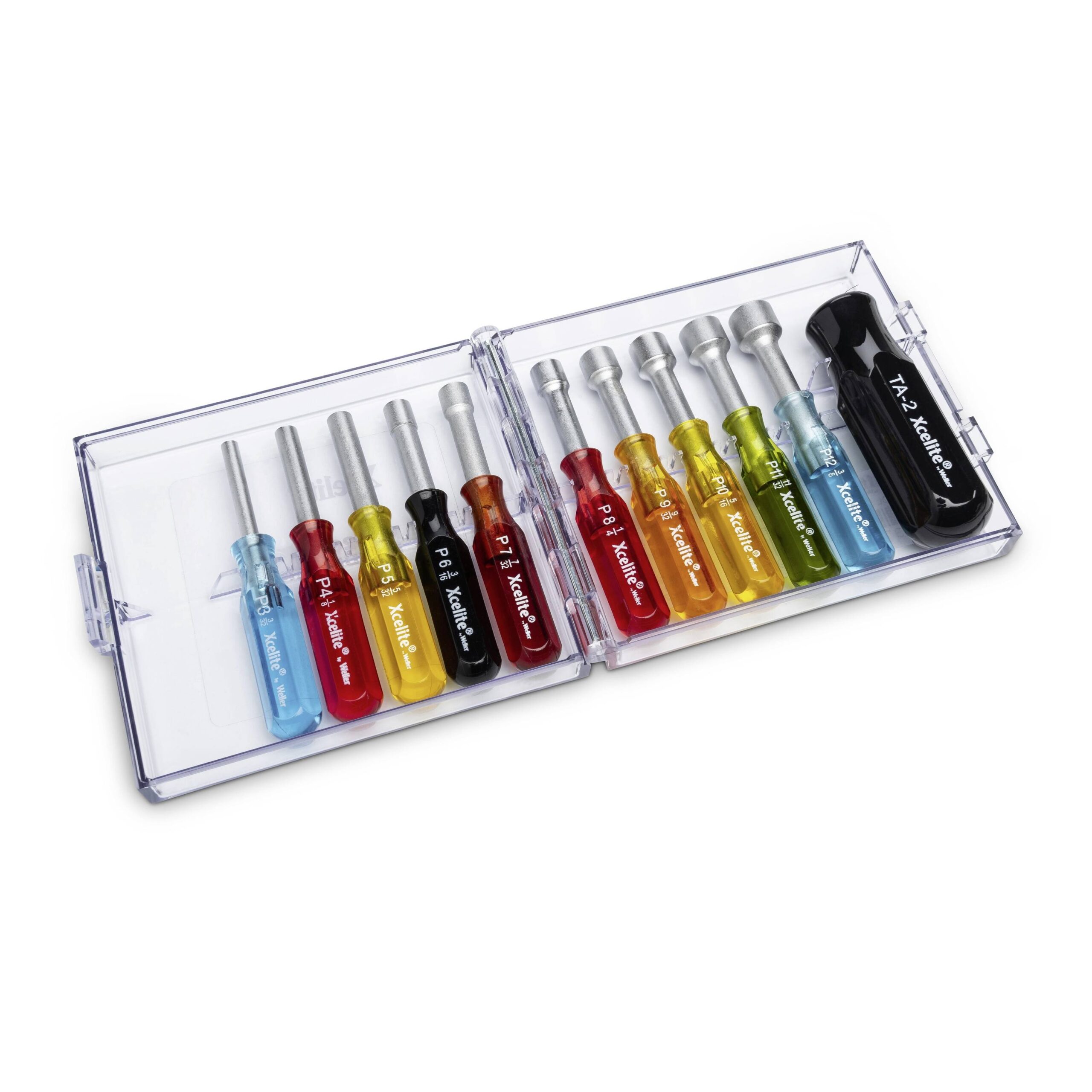 Weller Xcelite PS120N set nasadnih ključeva, 11 delova