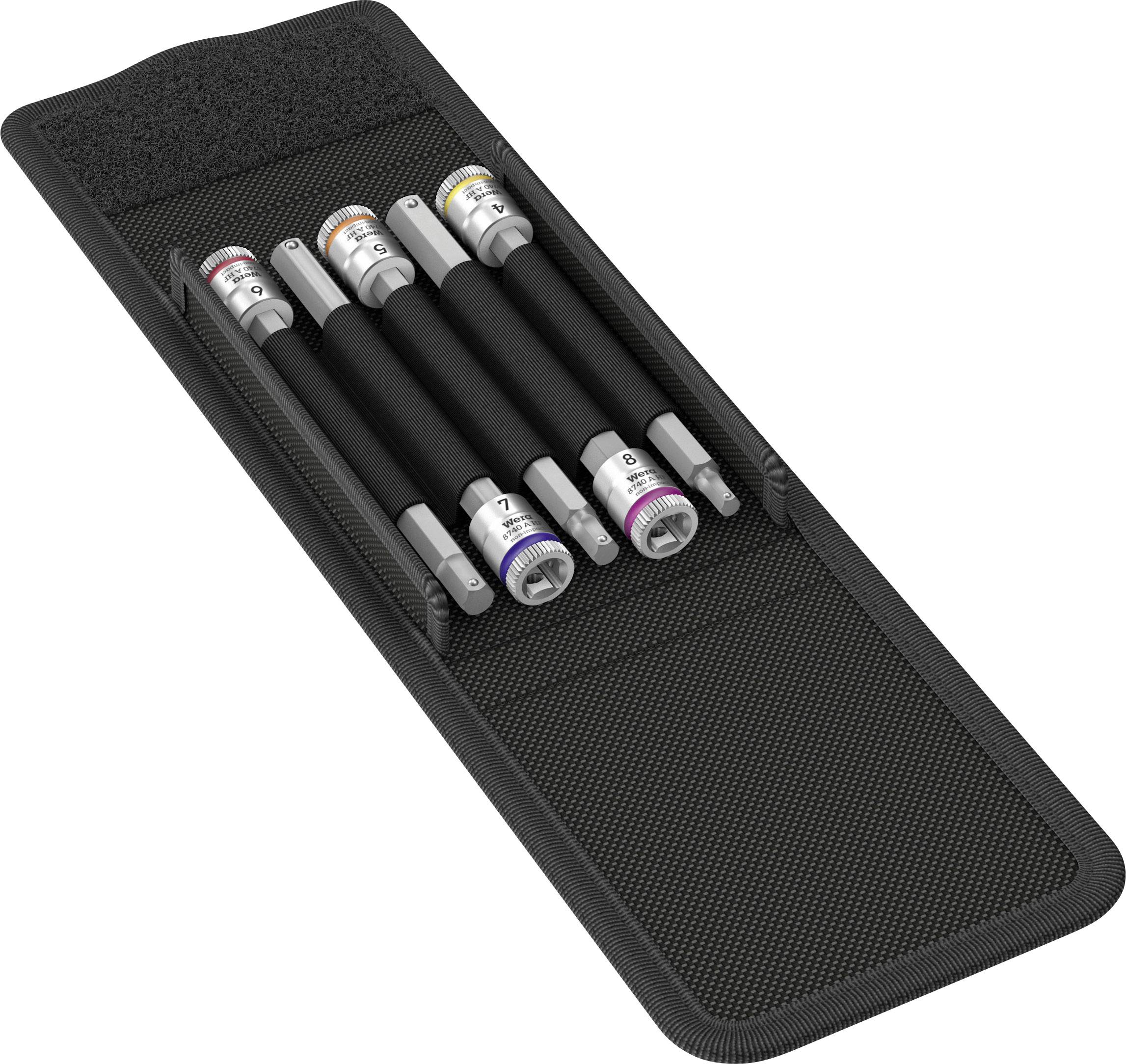 Wera 05003345001 set umetaka za nasadni ključ, spoljni šestougaoni, 5 delova