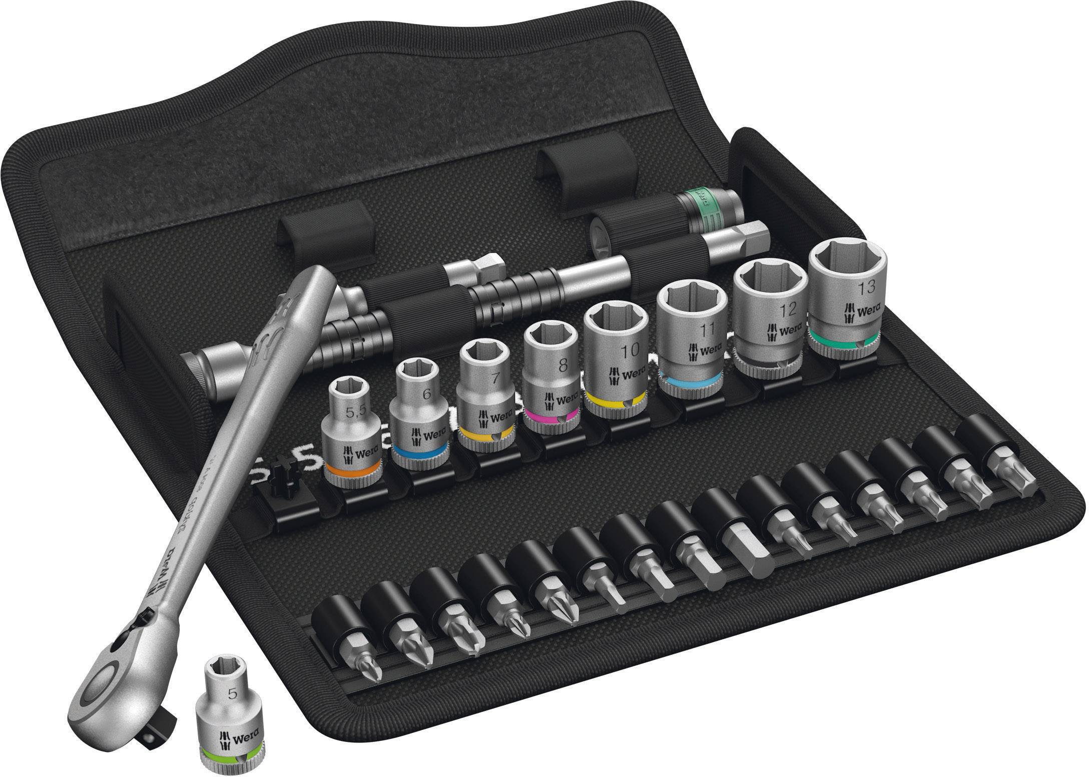 Wera 8100 SA 8 set nasadnih ključeva, 1/4″ (6,3 mm), 28 delova