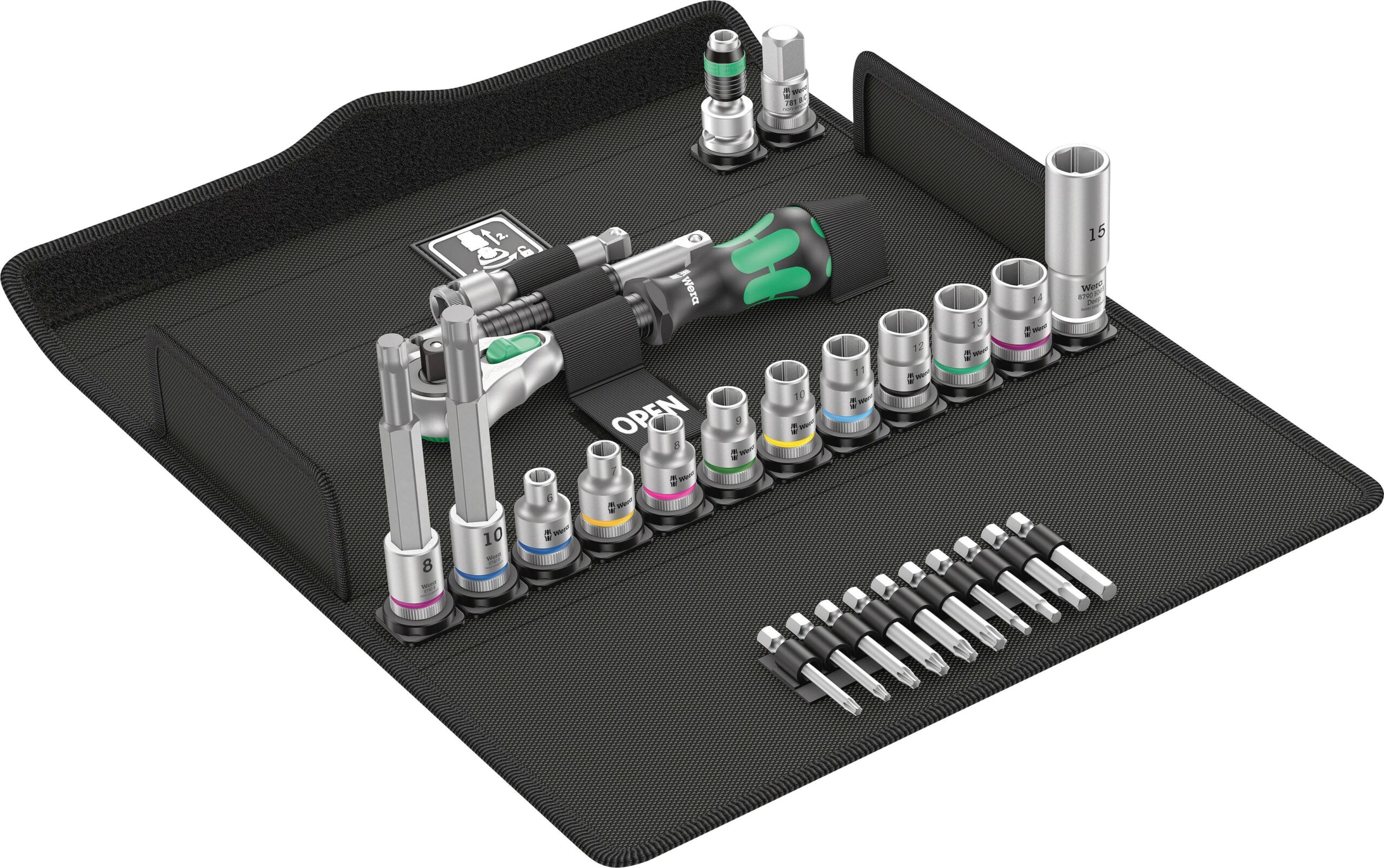 Wera 8100 SB 2 Zyklop set umetaka za nasadni ključ, 3/8″, 27 delova