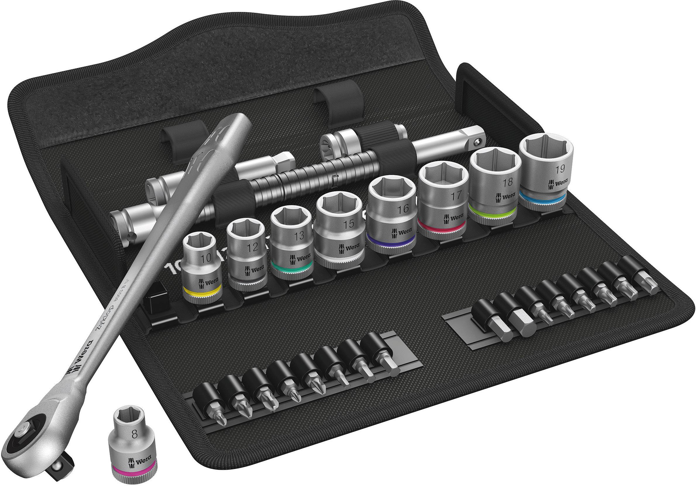 Wera 8100 SB 7 set nasadnih ključeva, 3/8″ (10 mm), 29 delova