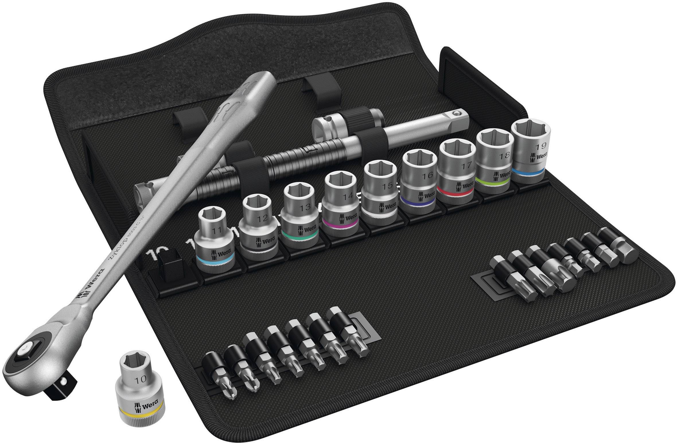 Wera 8100 SC 7 set nasadnih ključeva, 1/2″ (12,5 mm), 28 delova