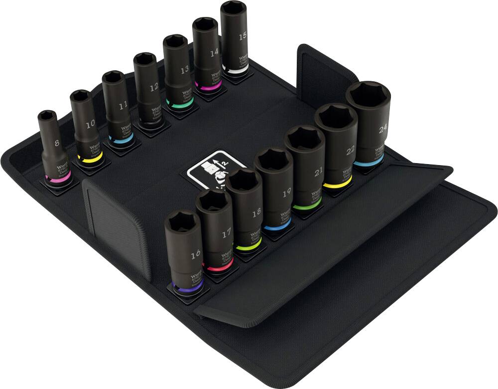 Wera 8790 B Impaktor Deep set nasadnih ključeva, spoljni šestougaoni, 14 delova