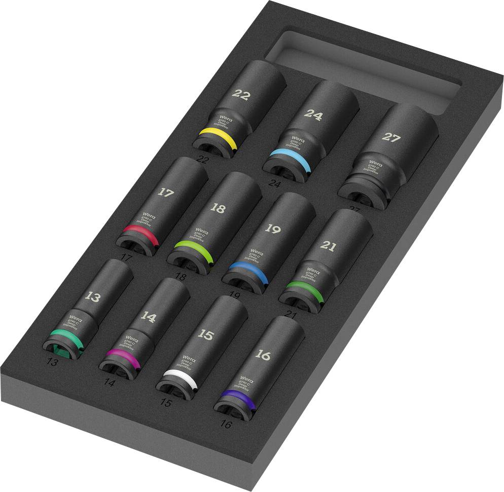 Wera 9725 set nasadnih ključeva, unutrašnji šestougaoni, 11 delova