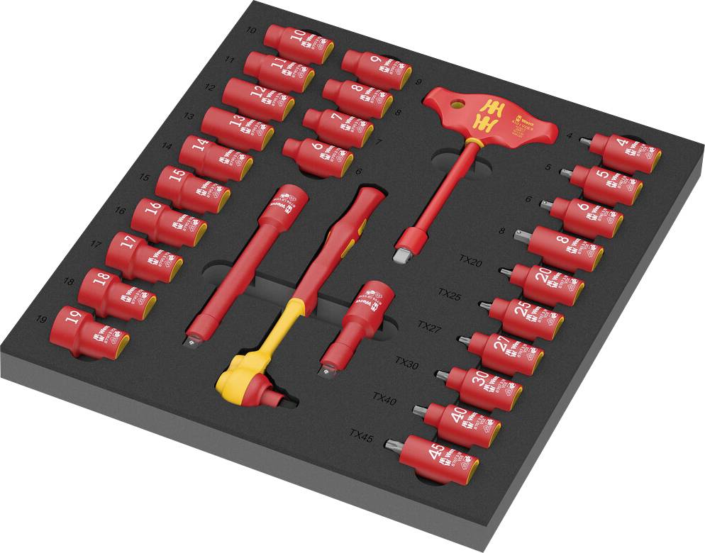 Wera 9726 set nasadnih ključeva, TX, 28 delova, VDE