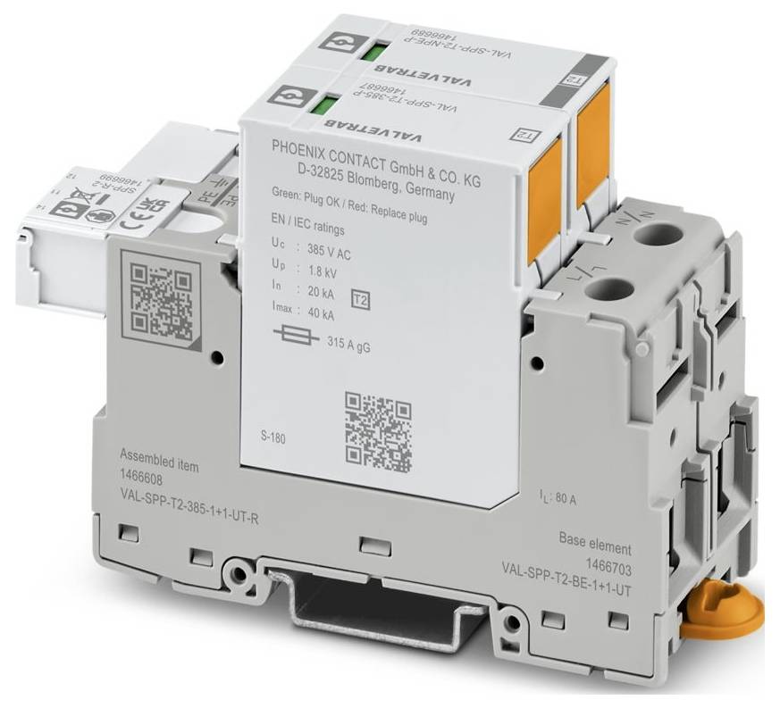 Phoenix Contact 1466608 VAL-SPP-T2-385-1+1-UT-R