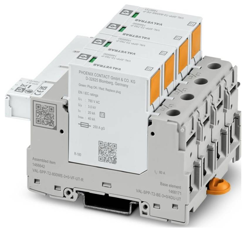 Phoenix Contact 1466642 VAL-SPP-T2-800WE-3+0-VF-UT-R