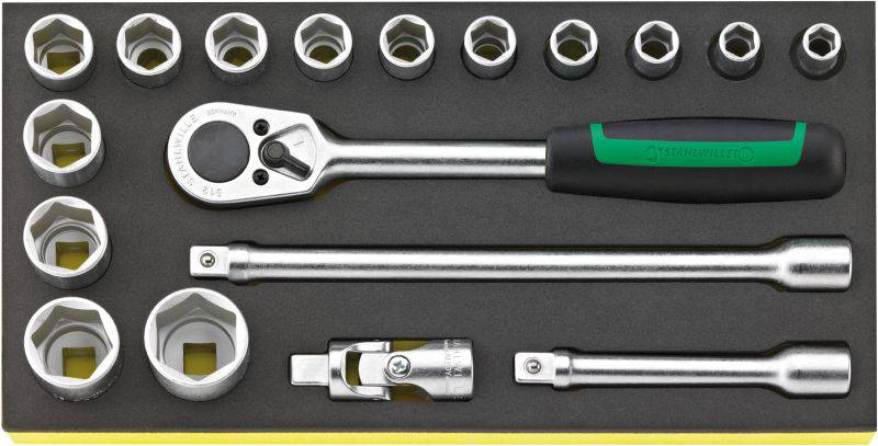 Stahlwille TCS 52/14/4 96838781 set rezervnih delova, 18 delova