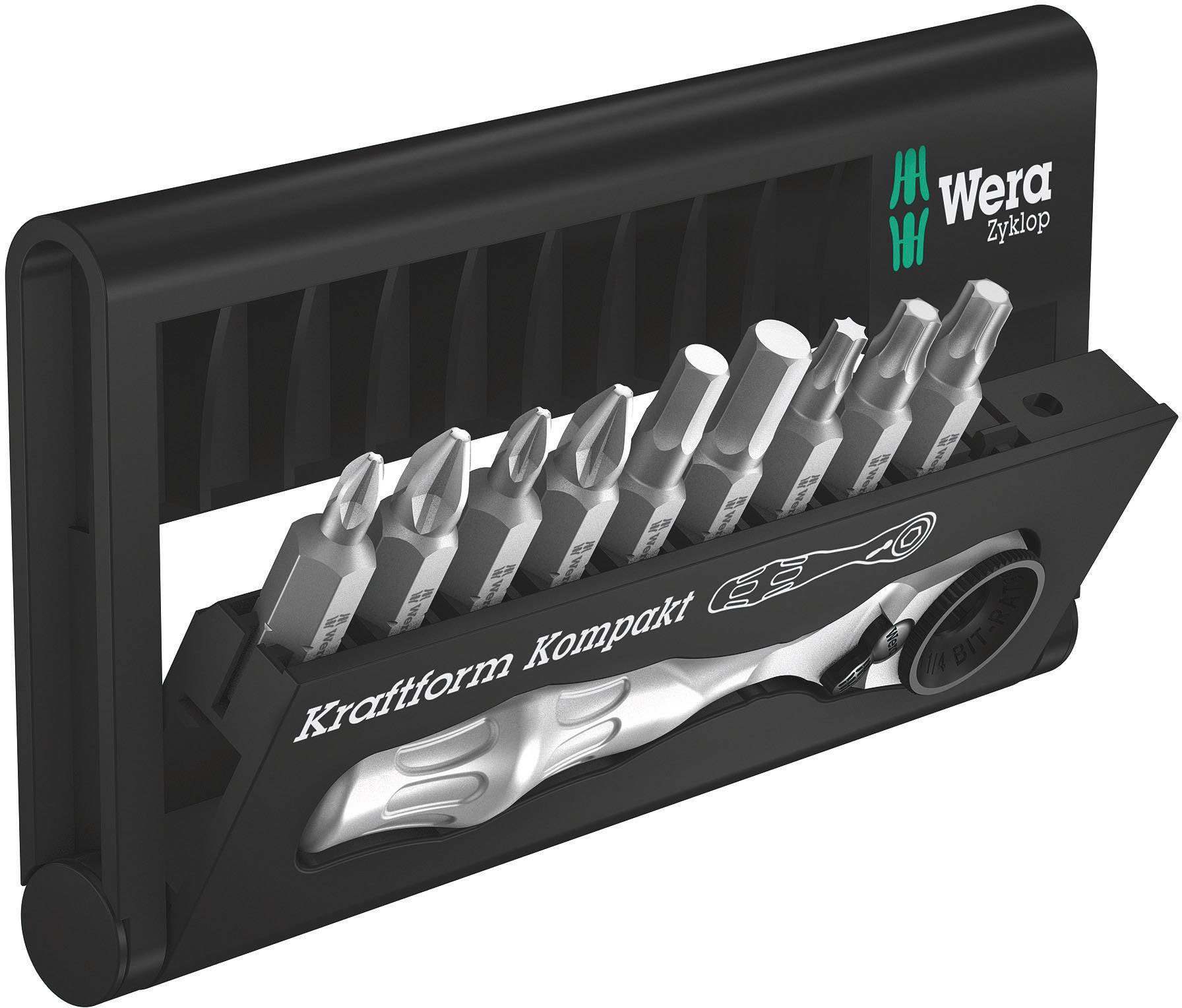 Wera BC BR 9 05073645001 set preklopnih račni, 1/4″ (6,3 mm)