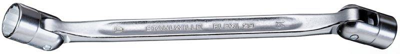 Stahlwille 17 X 19 43011719 dvostrani zglobni ključ, unutrašnji šestougaoni, 17 x 19 mm