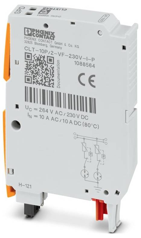 Phoenix Contact 1634908 CLT-10P/2-VF-230V-I-P/50