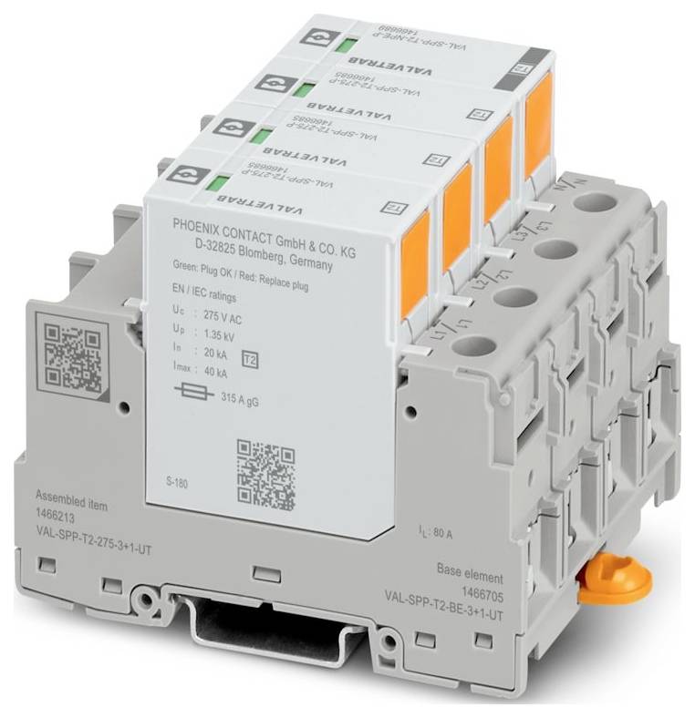 Phoenix Contact 1791818 VAL-SPP-T2-275-3+1-UT/32