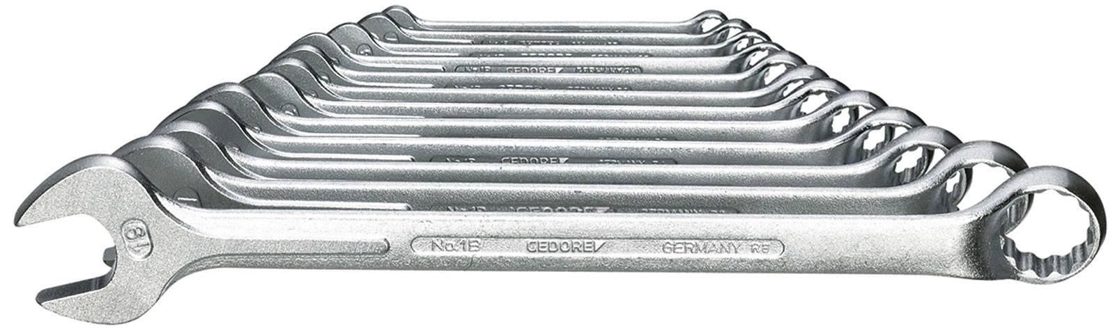 Gedore 6012840 set viljuškasto-okastih ključeva, 12 delova