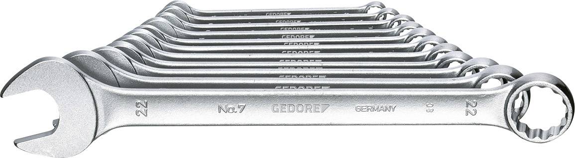 Gedore 6093070 set viljuškasto-okastih ključeva, 11 delova