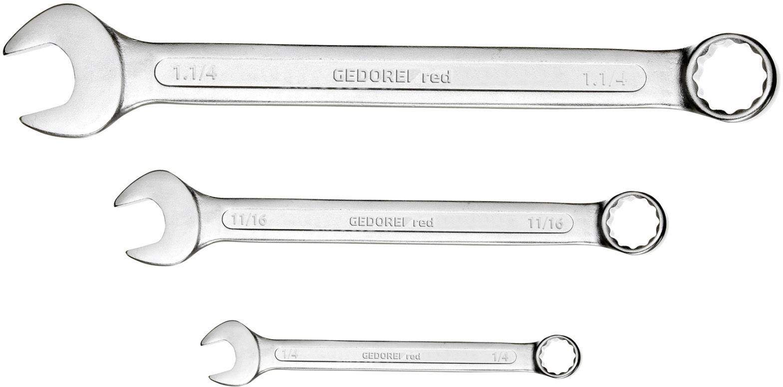 Gedore RED 3301028 R09110024 viljuškasto-okasti ključ