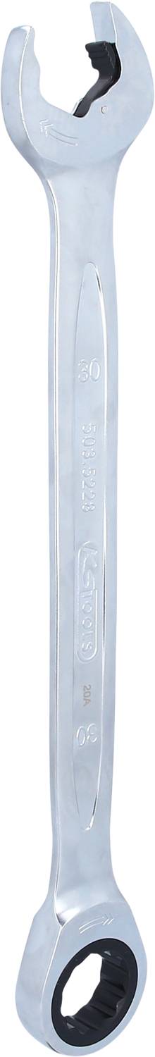 KS Tools 5035228 viljuškasto-okasti ključ sa račnom, 30 mm