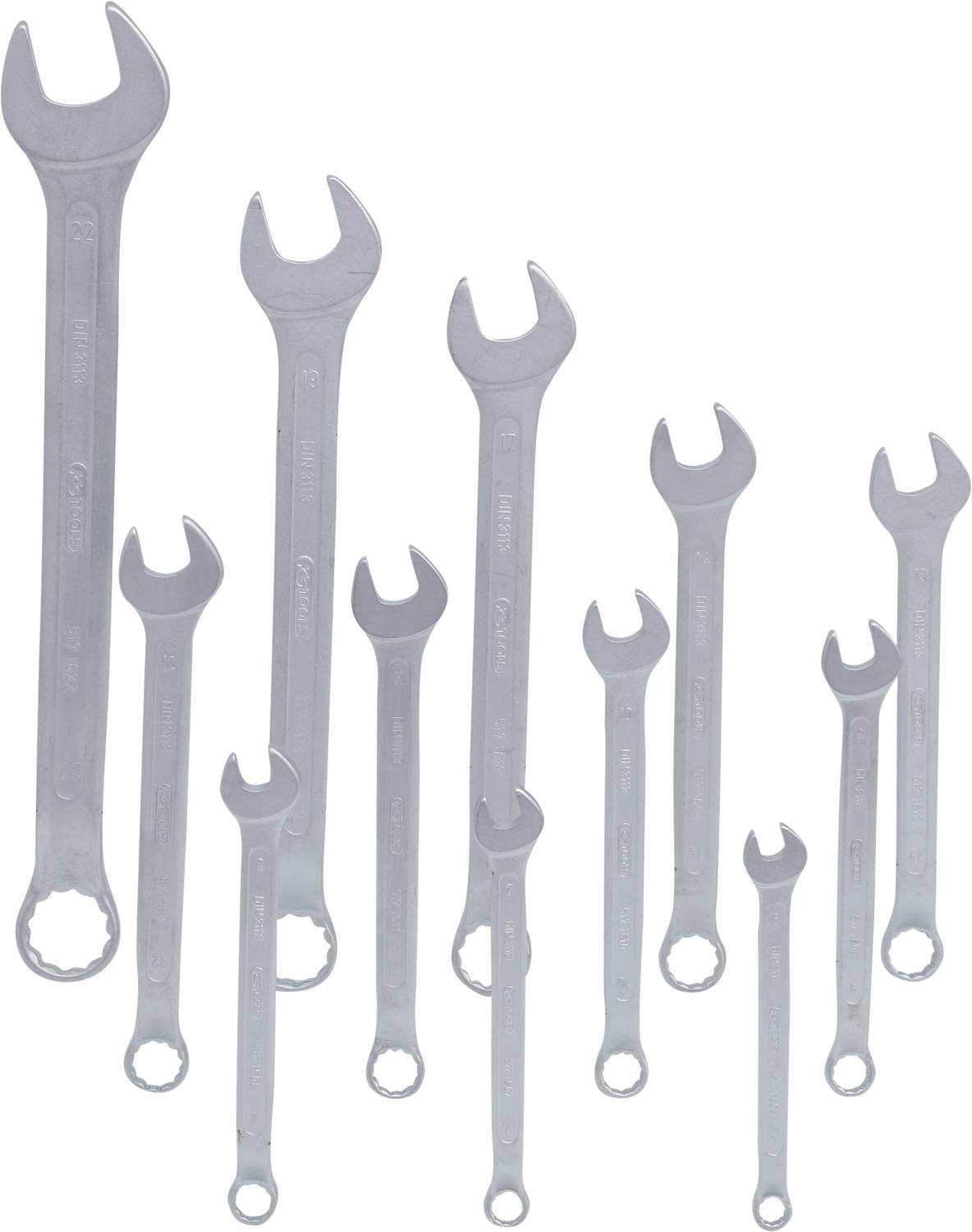 KS Tools 517.0095 set viljuškasto-okastih ključeva