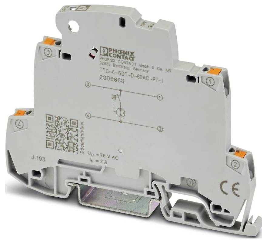 Phoenix Contact 2906863 TTC-6-GDT-D-60AC-PT-I