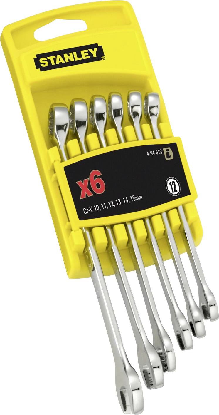 STANLEY 4-94-646 set viljuškasto-okastih ključeva, 6 delova