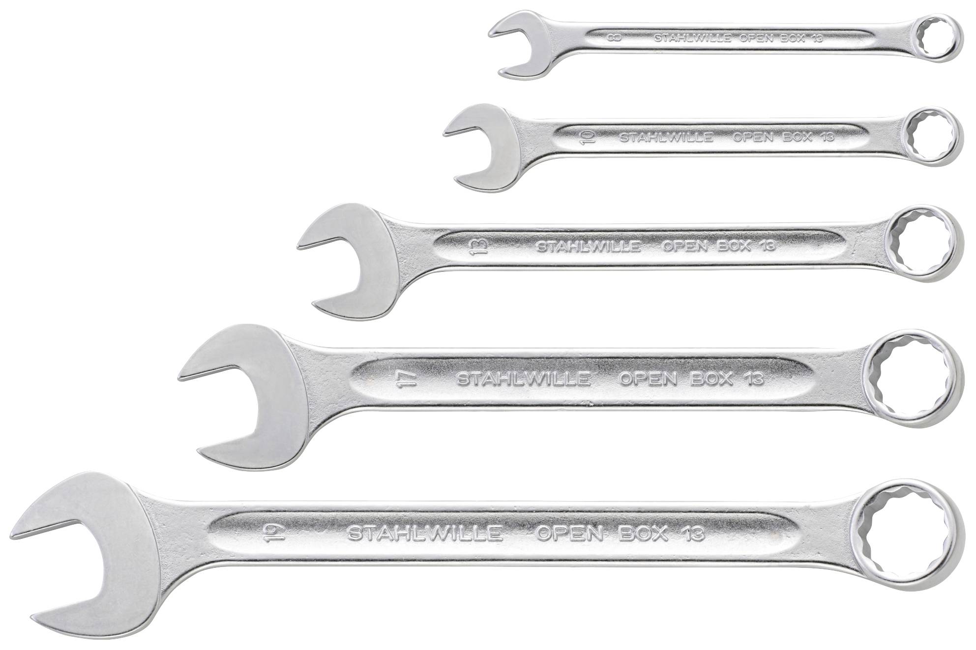 Stahlwille 96400809 set viljuškasto-okastih ključeva, 5 delova