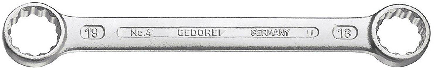 Gedore 6054840 4 18X19 dvostrani okasti ključ, 18 mm
