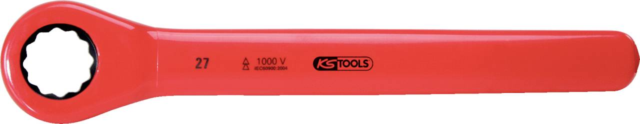 KS Tools 117.2287 viljuškasto-okasti ključ sa račnom, 9/16"