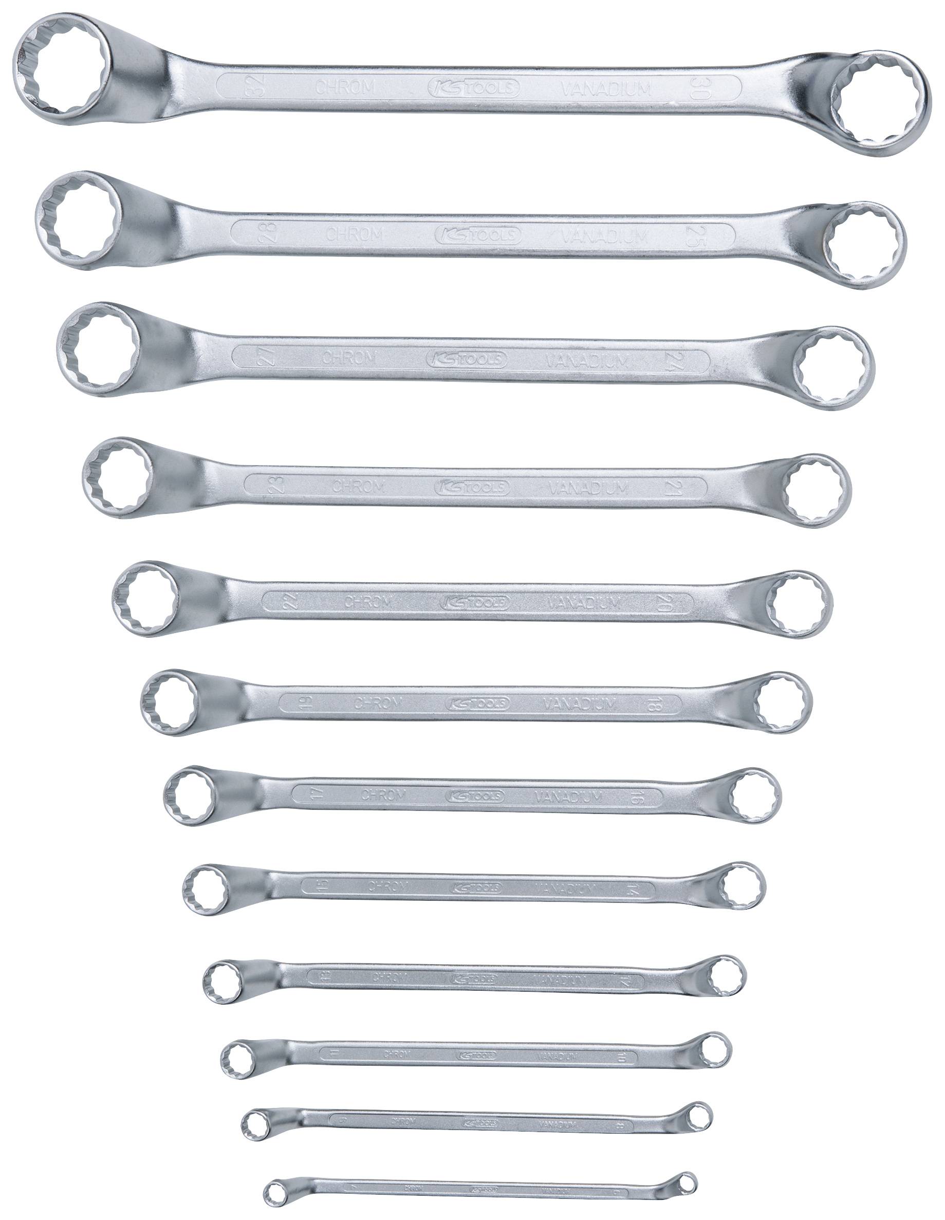 KS Tools 517.0250 set dvostranih okastih ključeva