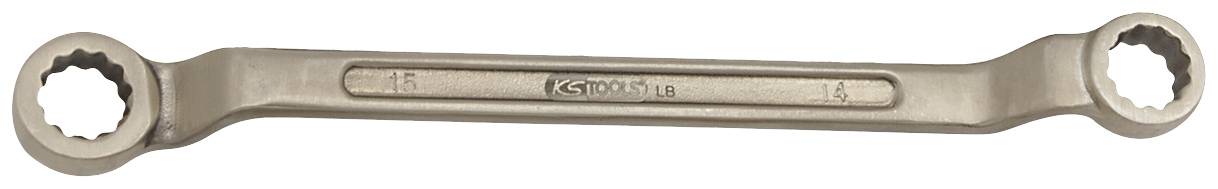 KS Tools 963.7436 dvostrani okasti ključ