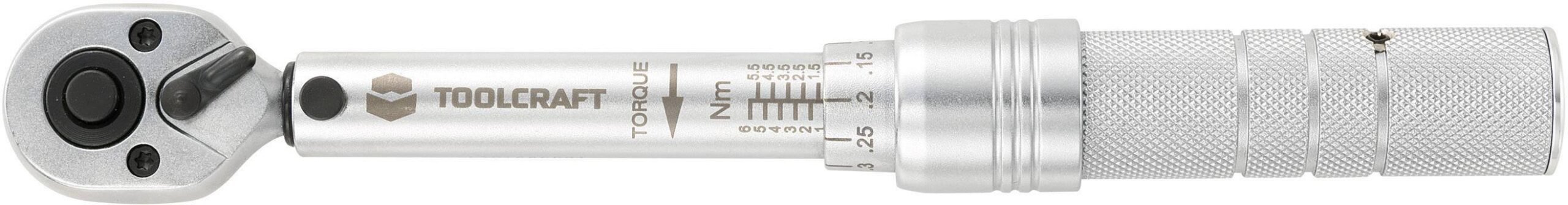 TOOLCRAFT 819161 moment ključ, 1/4″ (6,3 mm)