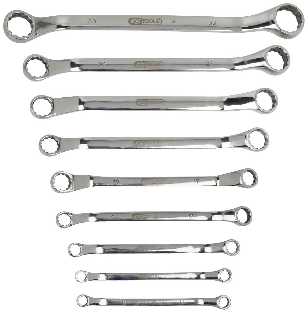 KS Tools 964.1140 set dvostranih okastih ključeva