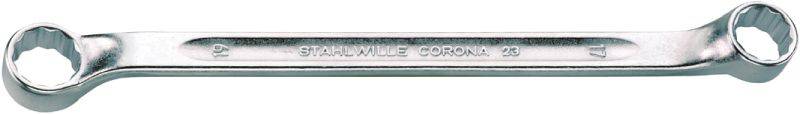 Stahlwille 41071011 23 10 dvostrani okasti ključ, 10 x 11 mm