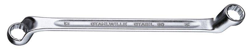 Stahlwille 41444142 20 A dvostrani okasti ključ, 32 x 13 mm