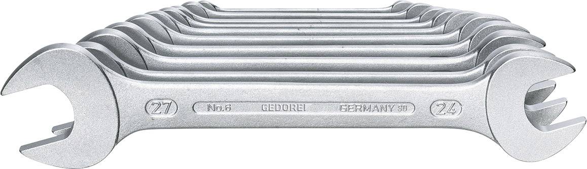 Gedore 6077540 set dvostranih viljuškastih ključeva, 10 delova
