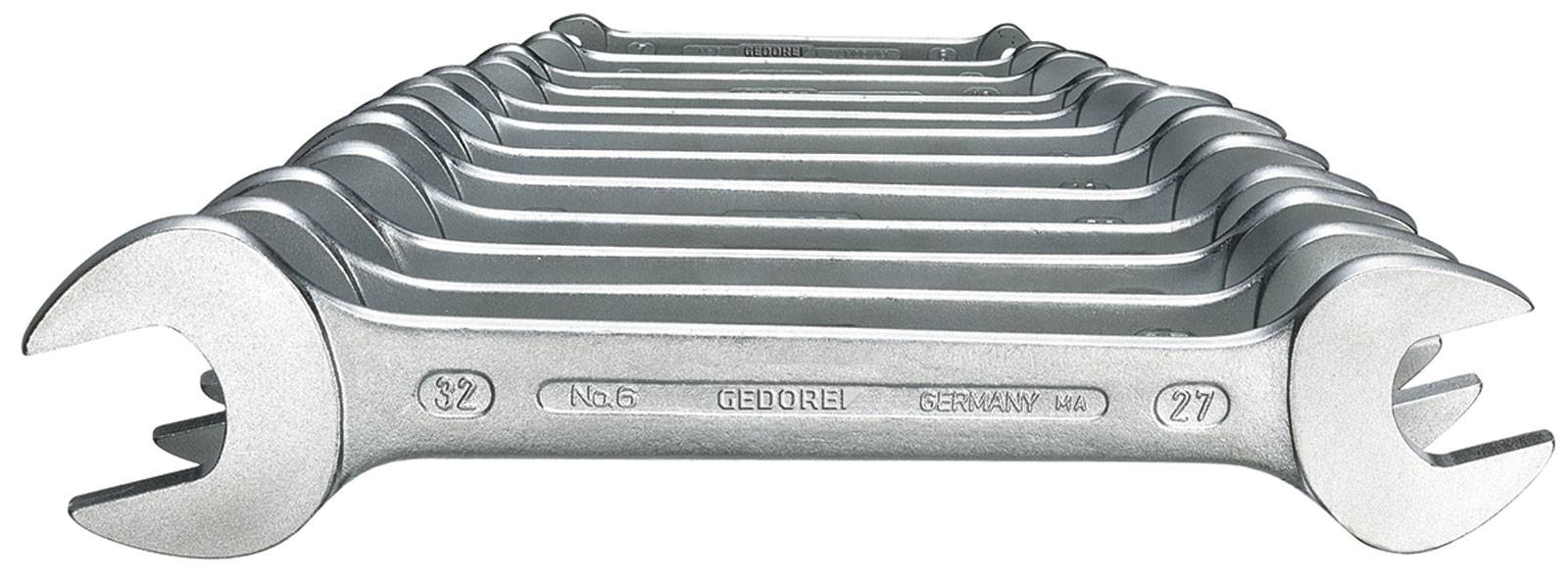 Gedore 6077890 set dvostranih viljuškastih ključeva, 12 delova