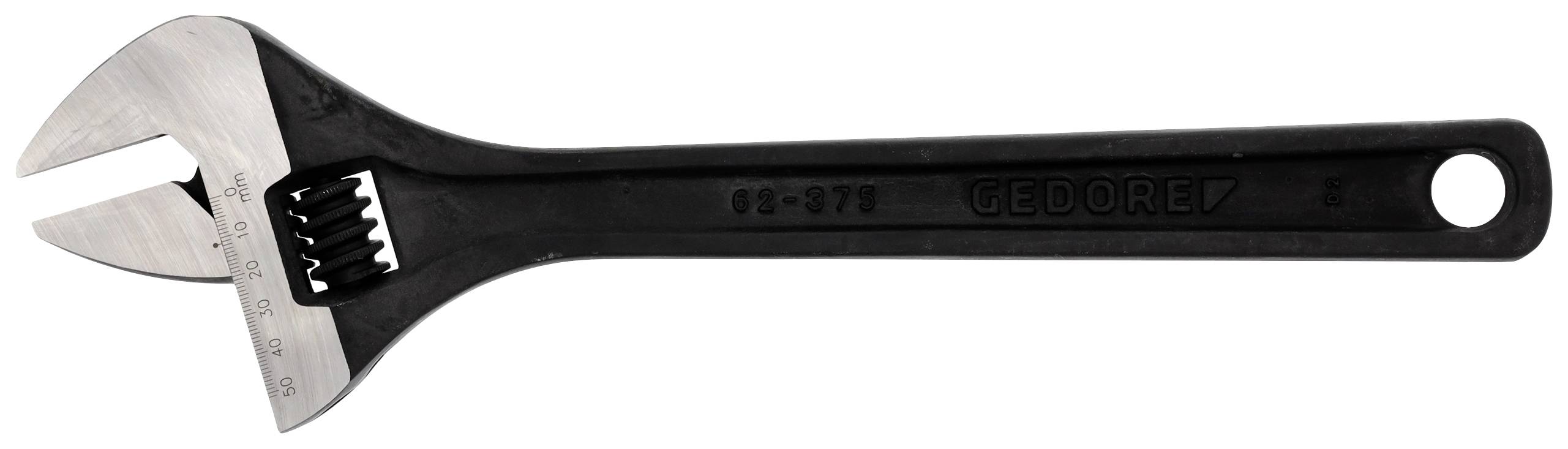 Gedore 6368430 62 P 15 podesivi viljuškasti ključ, 50 mm