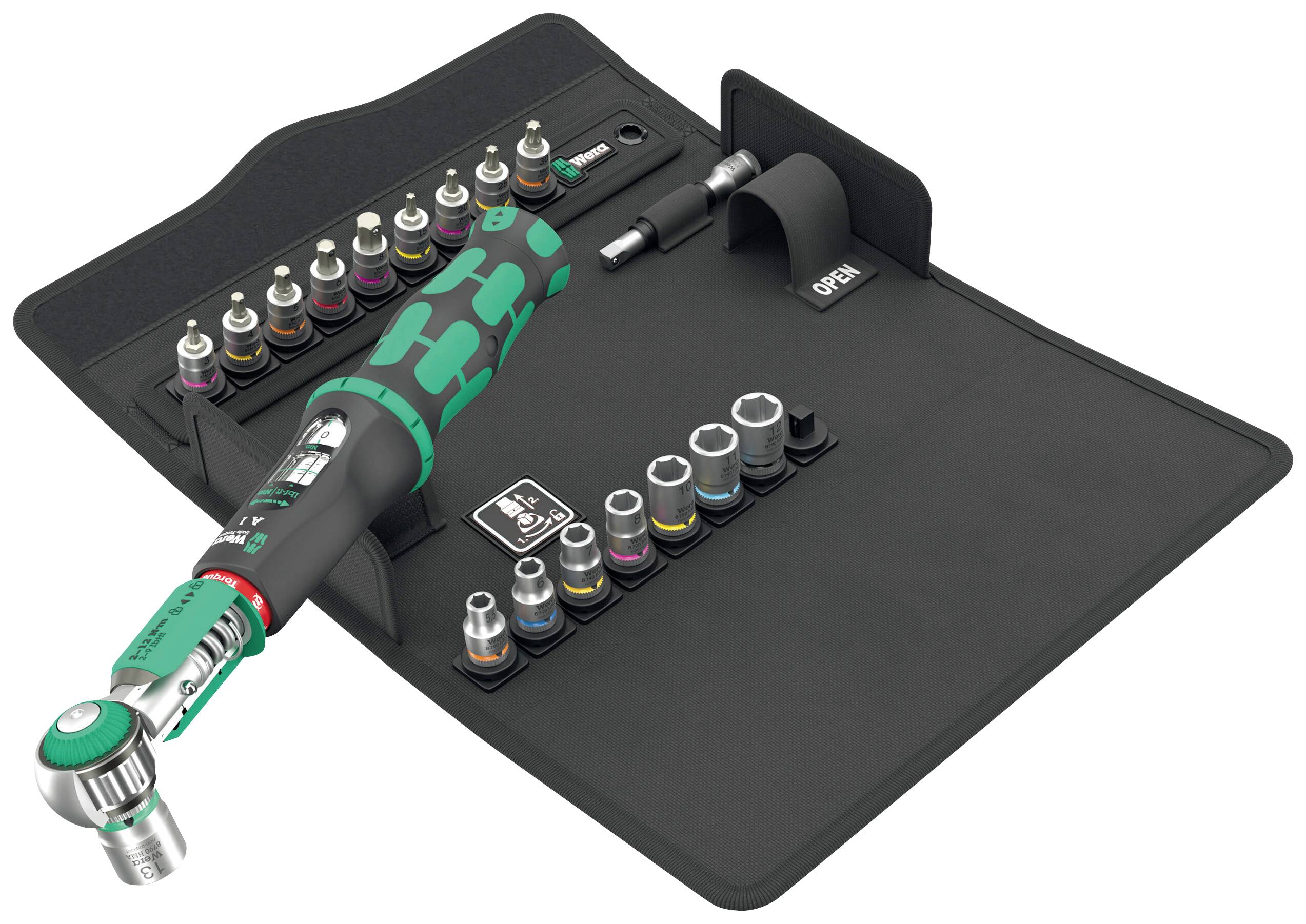 Wera Safe-Torque A 1 SHK set moment ključeva, 1/4″ (6,3 mm), 20 delova