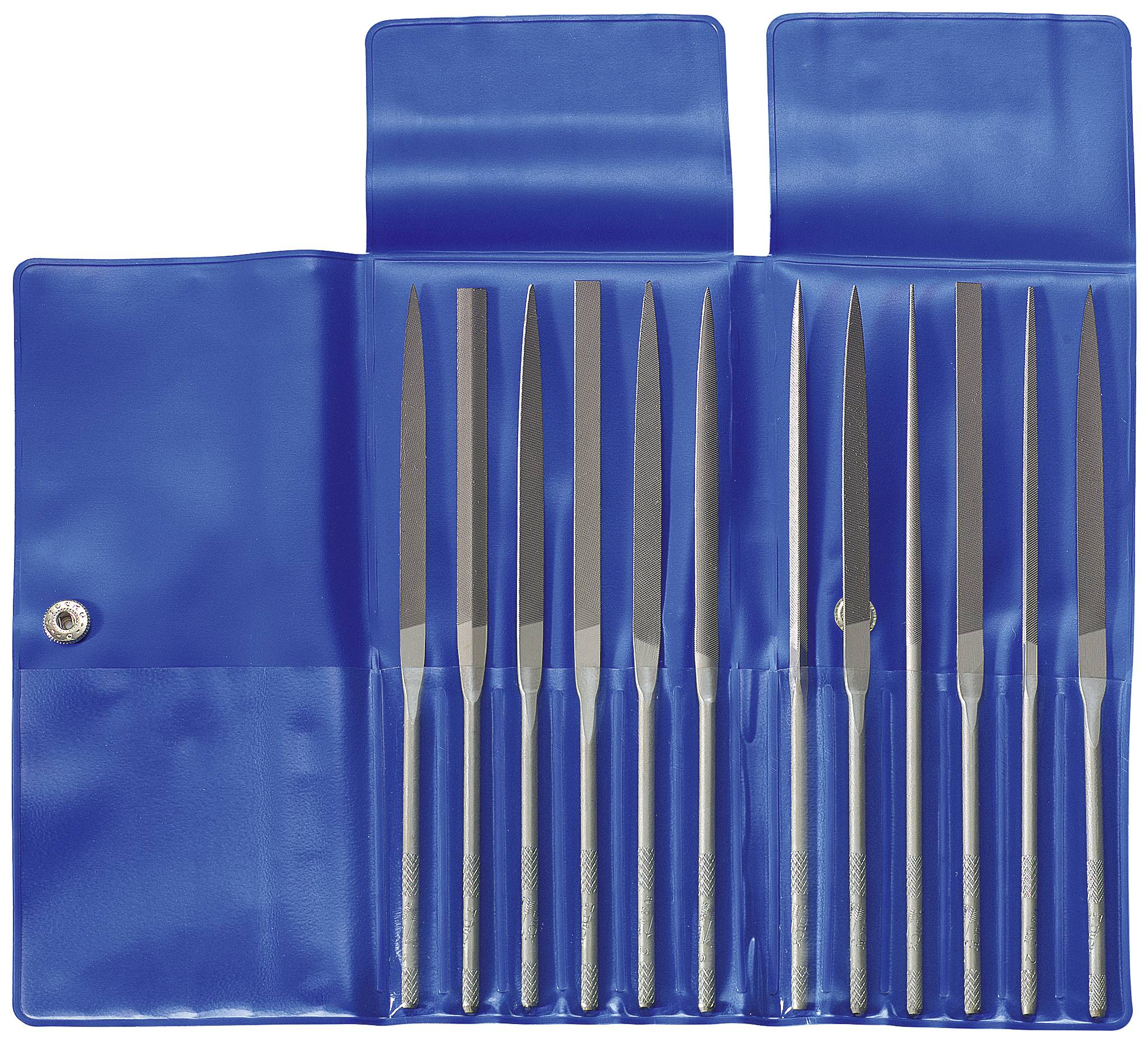 Set iglastih turpija, 12 delova, dužina 140 mm