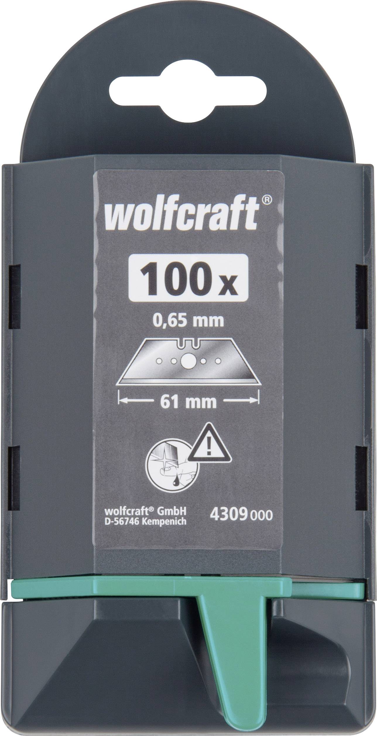 Wolfcraft 4309000 nož za sečenje, 100 delova