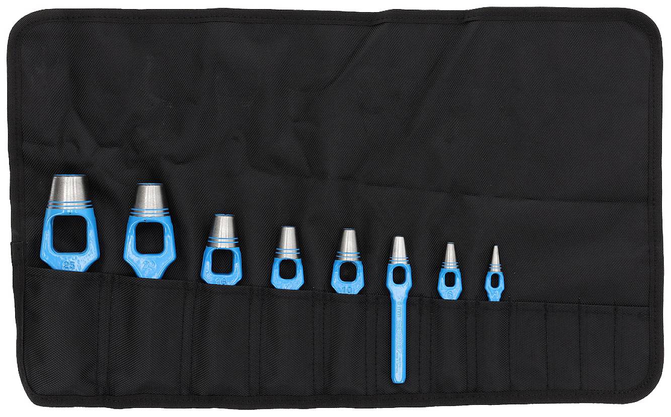 Gedore 570304 set okruglih probijača, 8 delova