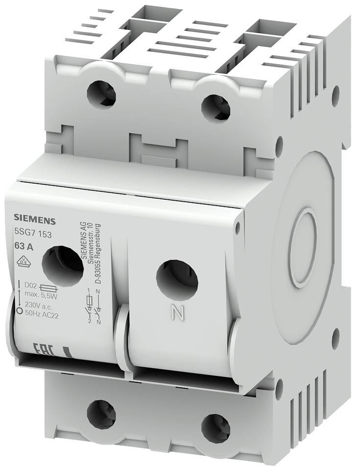 Siemens 5SG7153 1P+N 63 A 230 V