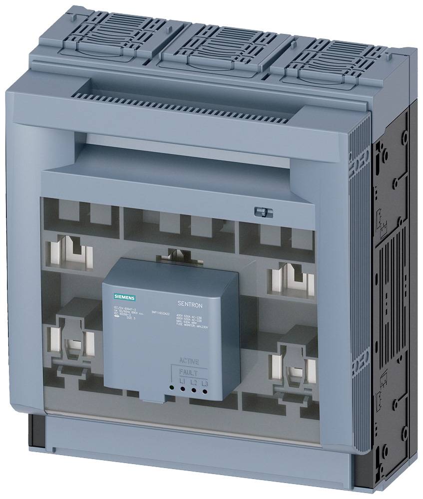 Siemens 3NP11631DA22 3-polni 630 A 690 V/AC NH3