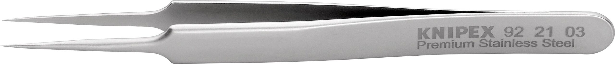 Knipex precizni precizna pinceta, nerđajući čelik, zašiljena, dimenzije 110 mm x 11 mm, 92 21 03