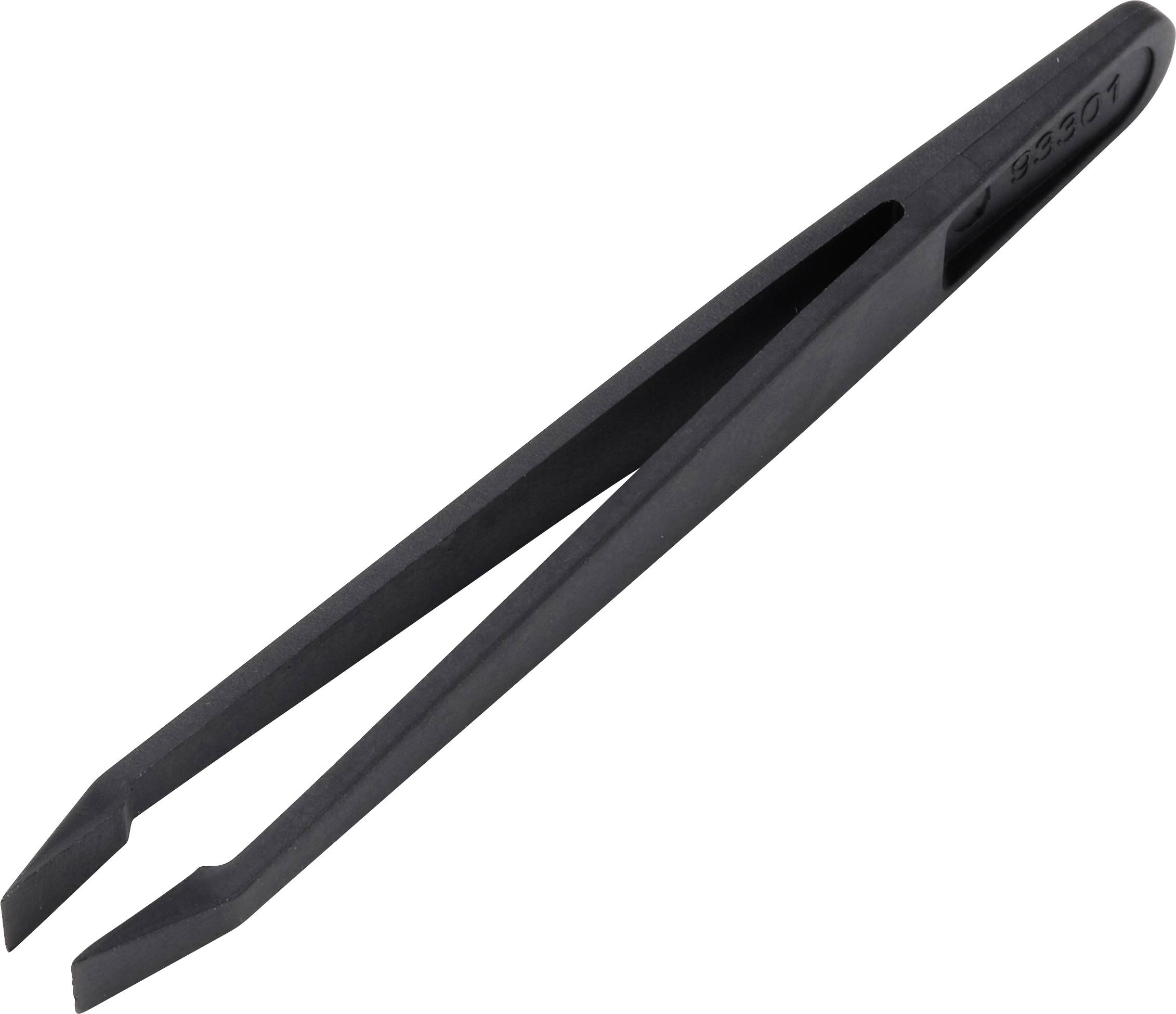 Tru Components pinceta, ESD, 120 x 10 mm, plastična, oblik vrha pljosnata, dužina vrhovi 12 mm, TC-15010040