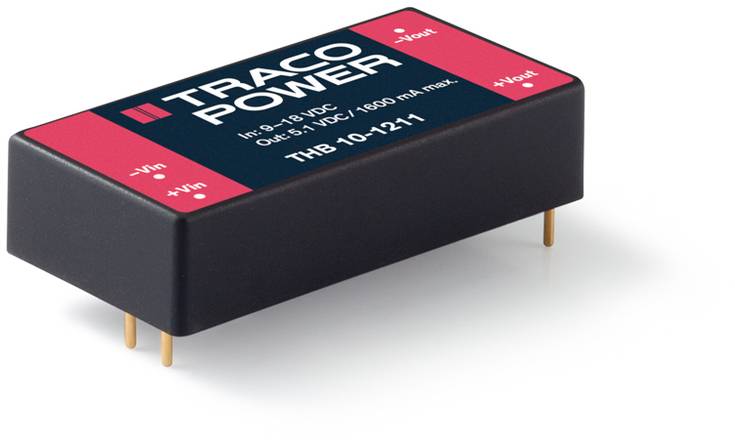 TracoPower THB 10-2411 DC/DC napajanje - ispravljač za štampanu ploču 24 V/DC 5 V/DC 1.6 A 10 W Broj izlaza: 1 x.